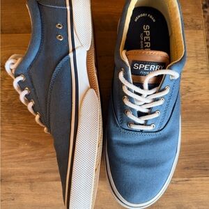 Sperry Men's Navy Canvas Sneakers